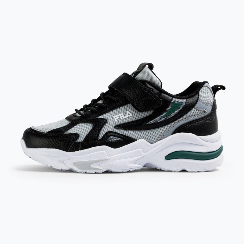 Buty dziecięce FILA Madrun Velcro black/posy green 8