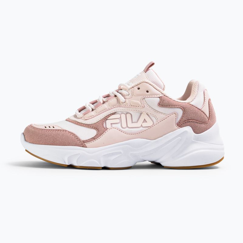 Buty dziecięce FILA Collene Logo pale mauve/white 8