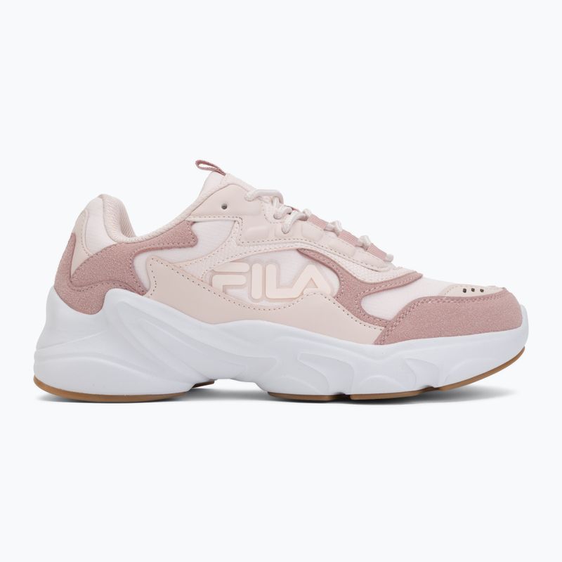 Buty dziecięce FILA Collene Logo pale mauve/white 2
