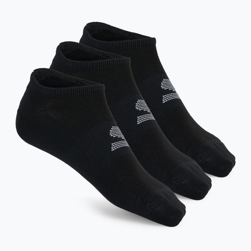 Skarpety męskie SKECHERS Microfiber Non Terry No Show 3 pary black/white