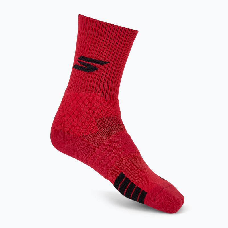 Skarpety męskie SKECHERS Select Terry Crew 2 pary red 3