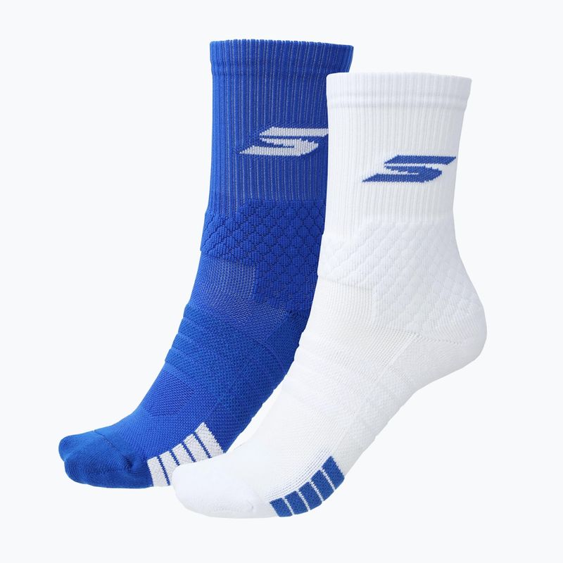 Skarpety męskie SKECHERS Select Terry Crew 2 pary blue