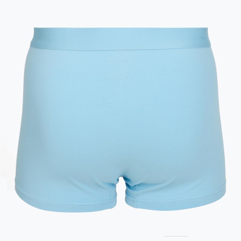 Bokserki męskie KARL LAGERFELD Essential Logo Trunk 7 par olive/clear sky/excalibur 5