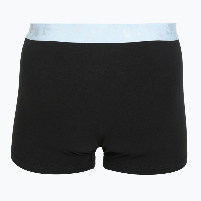 Bokserki męskie KARL LAGERFELD Kameo Logo Trunk 3 pary midnight/clear sky/olive 5