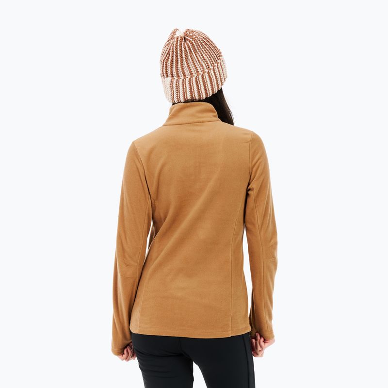 Bluza damska Protest PRTRemutez 1/4 Zip Active teddy brown 3