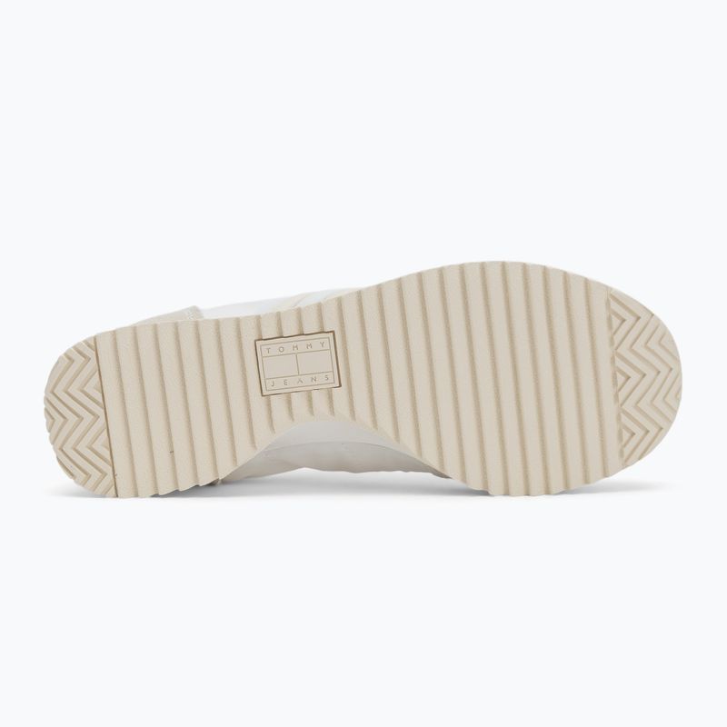 Buty damskie Tommy Jeans Tjw Retro Runner Cleated YBL ecru 4