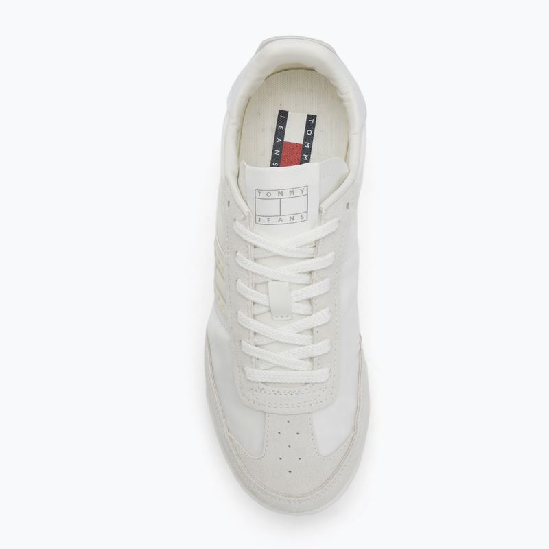 Buty damskie Tommy Jeans Tjw Retro Runner Cleated YBL ecru 5