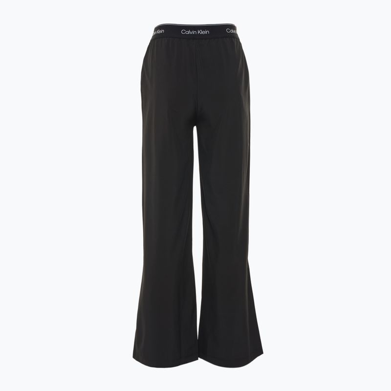 Spodnie damskie Calvin Klein Wide Leg black 2