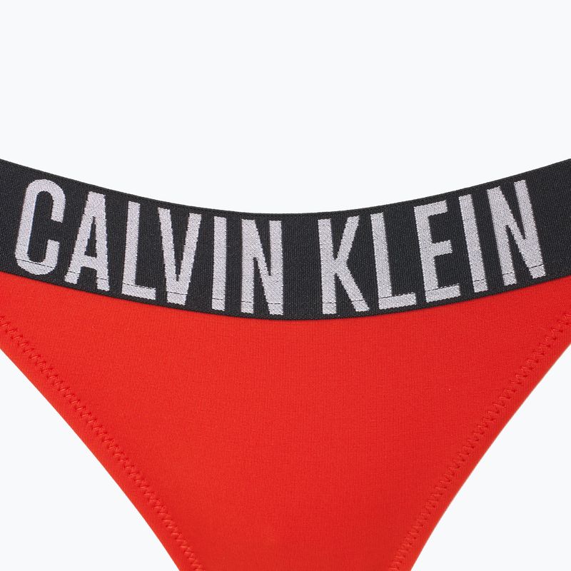 Dół od stroju kąpielowego Calvin Klein KW0KW02857 Intense Power Brazilian flaming chili 3