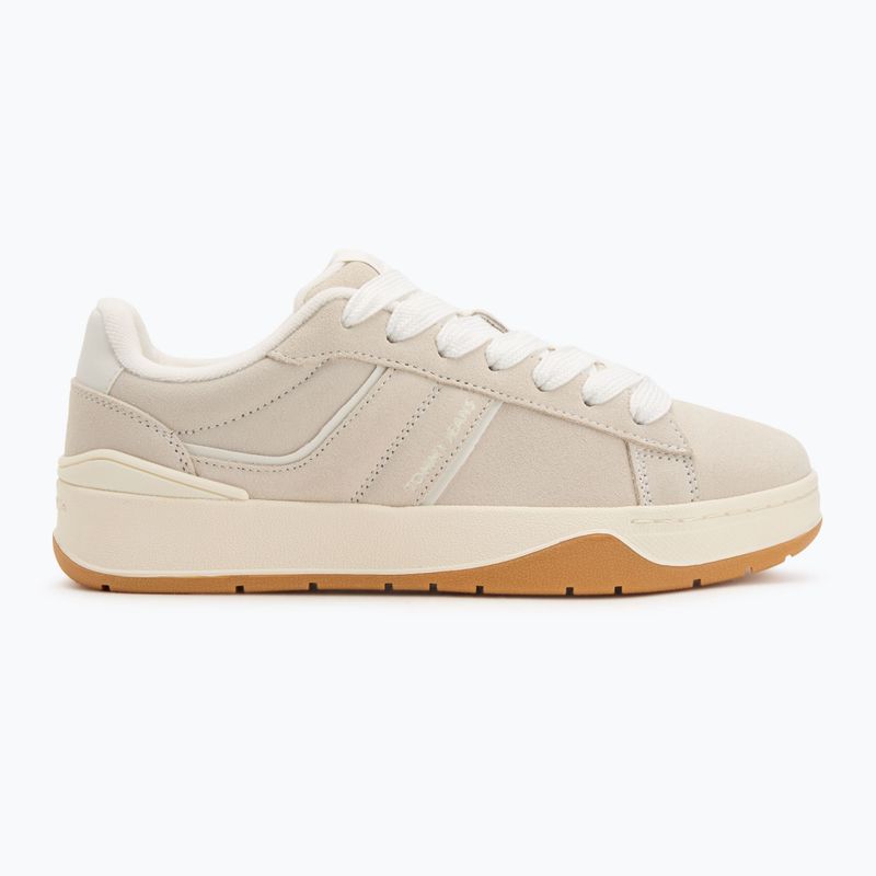 Buty damskie Tommy Jeans Skate Sneaker ivory 2