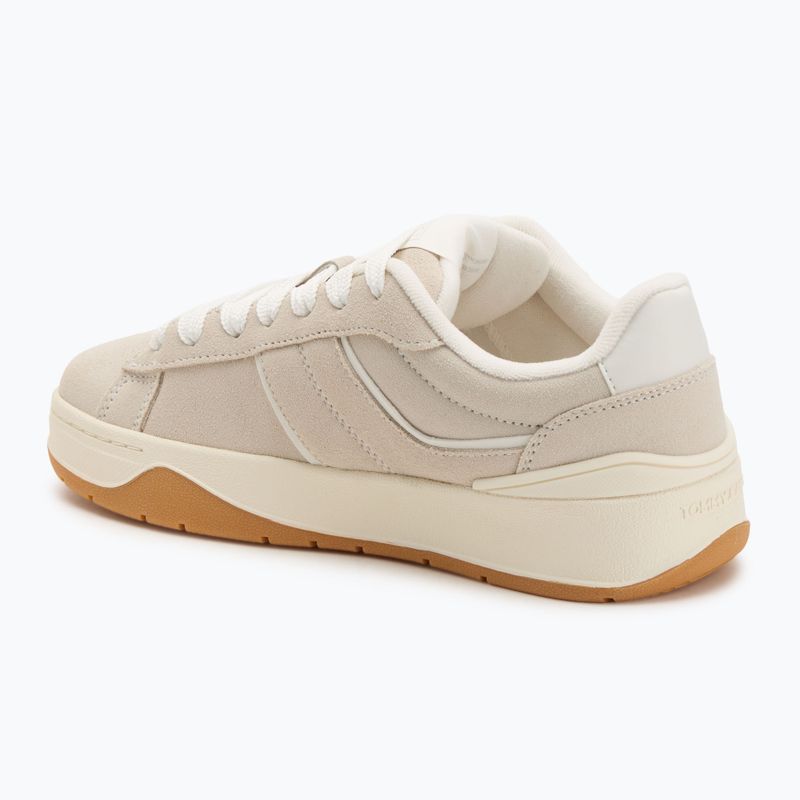 Buty damskie Tommy Jeans Skate Sneaker ivory 3