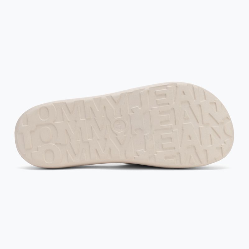 Klapki damskie Tommy Jeans Chunky Pool Slide Ess newsprint 4