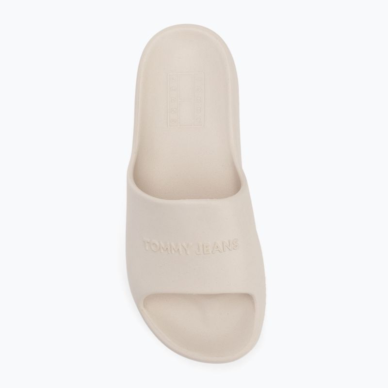 Klapki damskie Tommy Jeans Chunky Pool Slide Ess newsprint 5