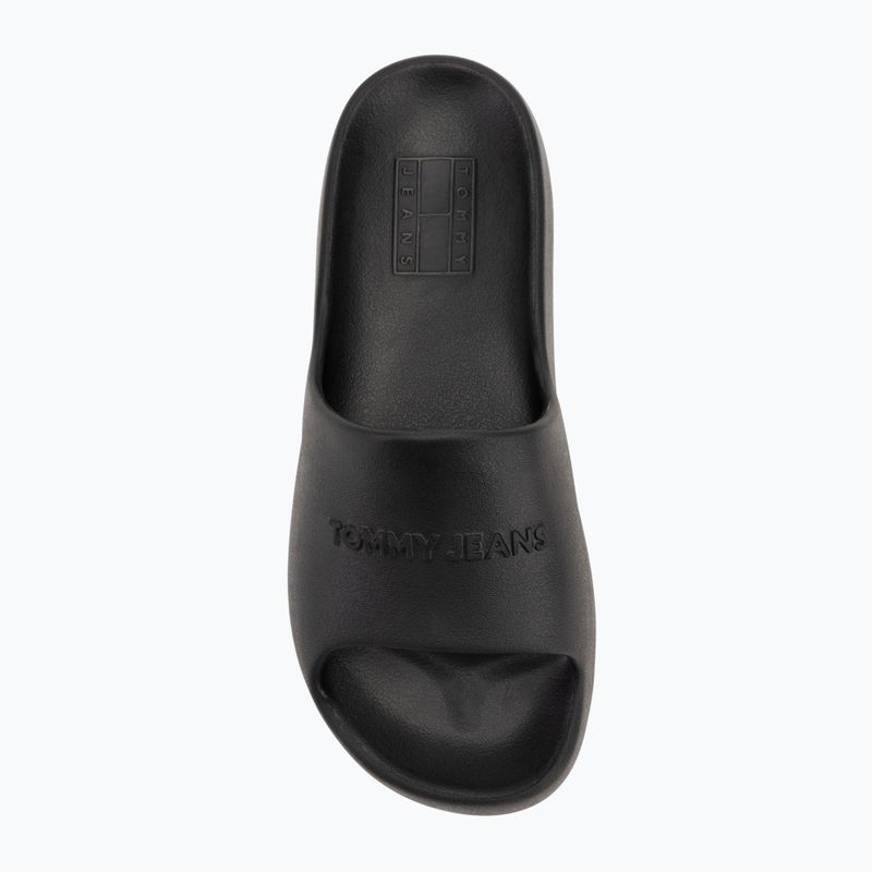 Klapki damskie Tommy Jeans Chunky Pool Slide Ess black 5