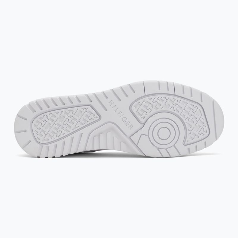 Buty męskie Tommy Hilfiger Basket Core Lite Lth Mix white 4
