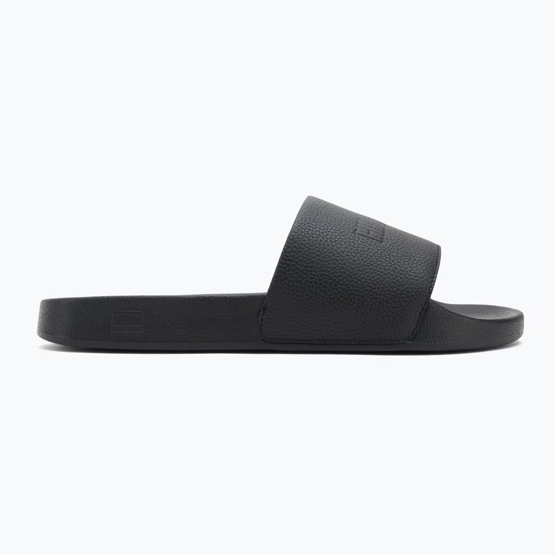 Klapki męskie Tommy Hilfiger Print Tumble Pool black 2