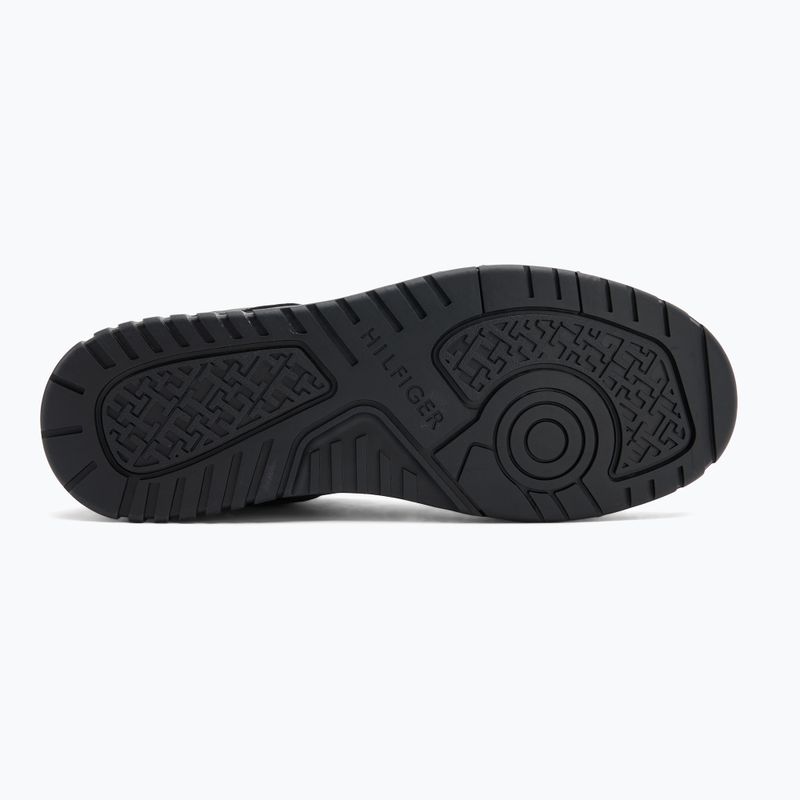 Buty męskie Tommy Hilfiger Basket Core Lite Lth Mix black 4