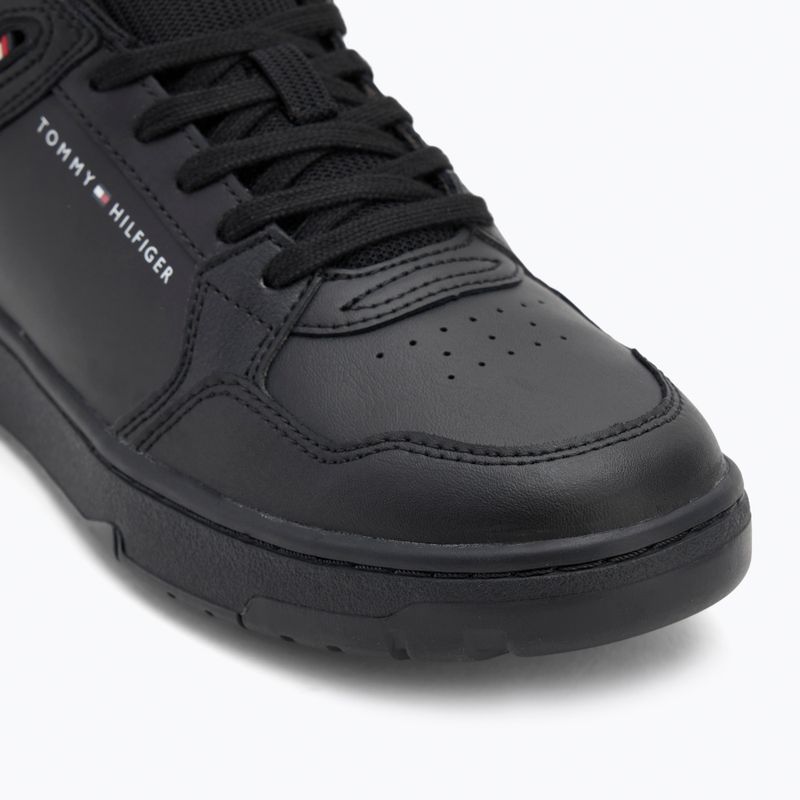 Buty męskie Tommy Hilfiger Basket Core Lite Lth Mix black 7