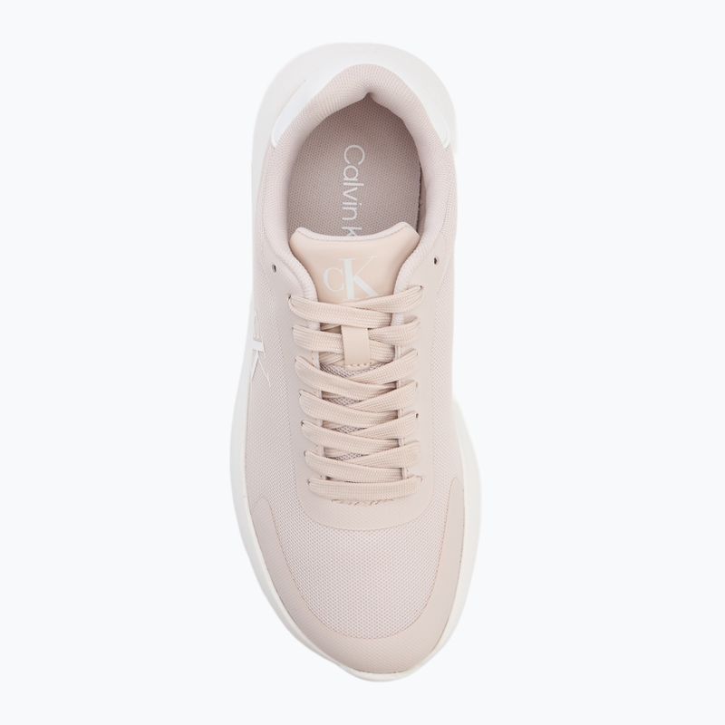 Buty damskie Calvin Klein YW0YW01750 3 Eva Runner Mesh MG crystal gray/lily white 5