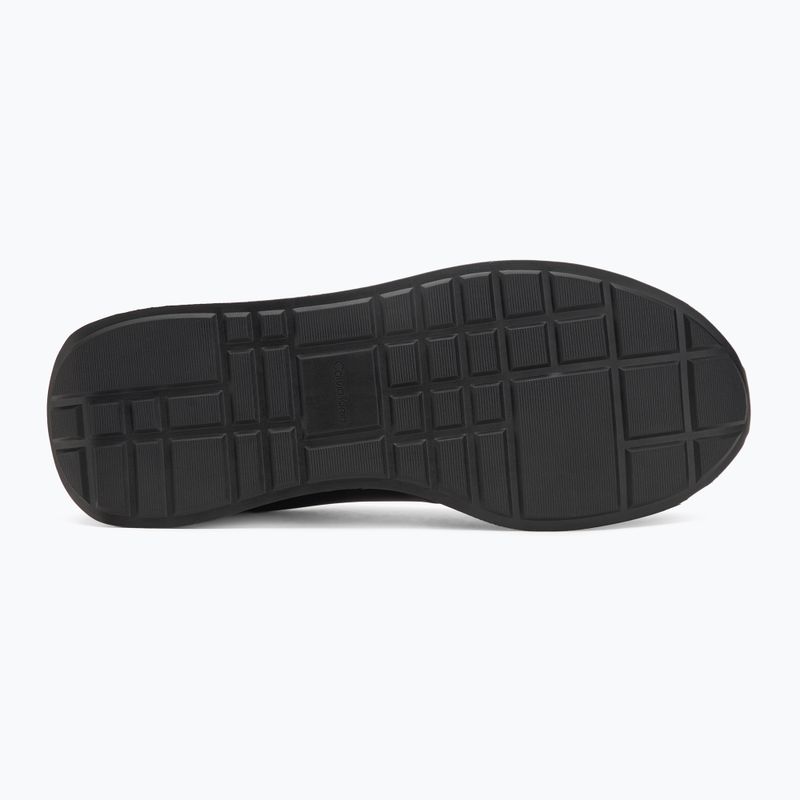 Buty męskie Calvin Klein YM0YM01355 Retro Runner Essential Leather black/bright white 4