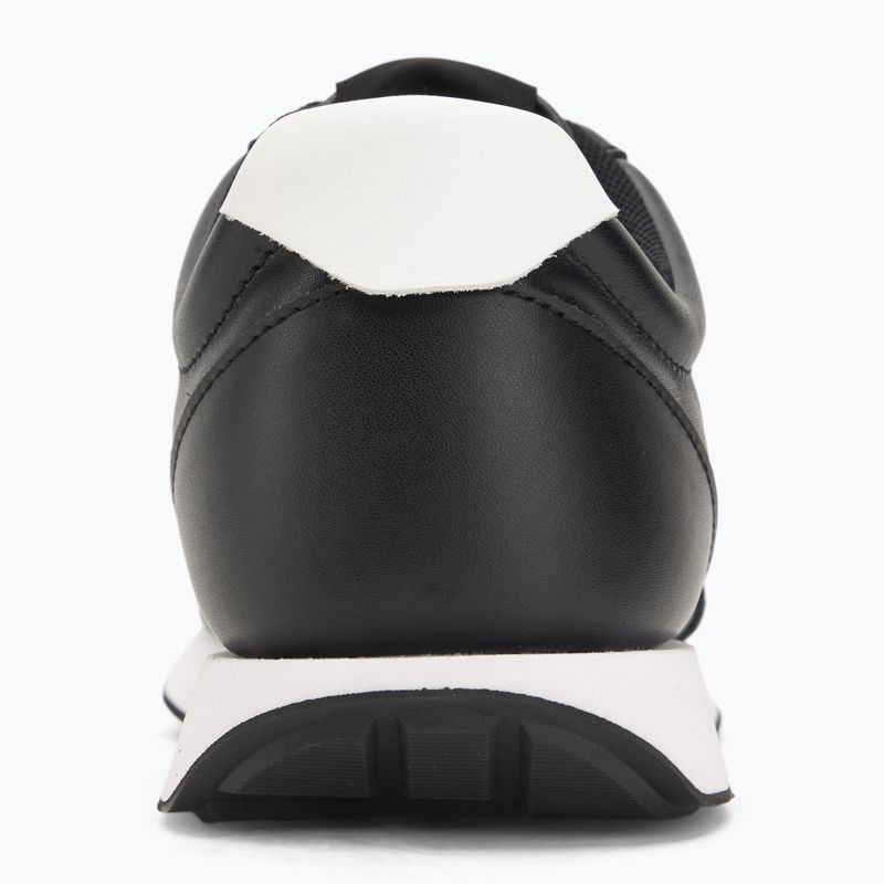 Buty męskie Calvin Klein YM0YM01355 Retro Runner Essential Leather black/bright white 6