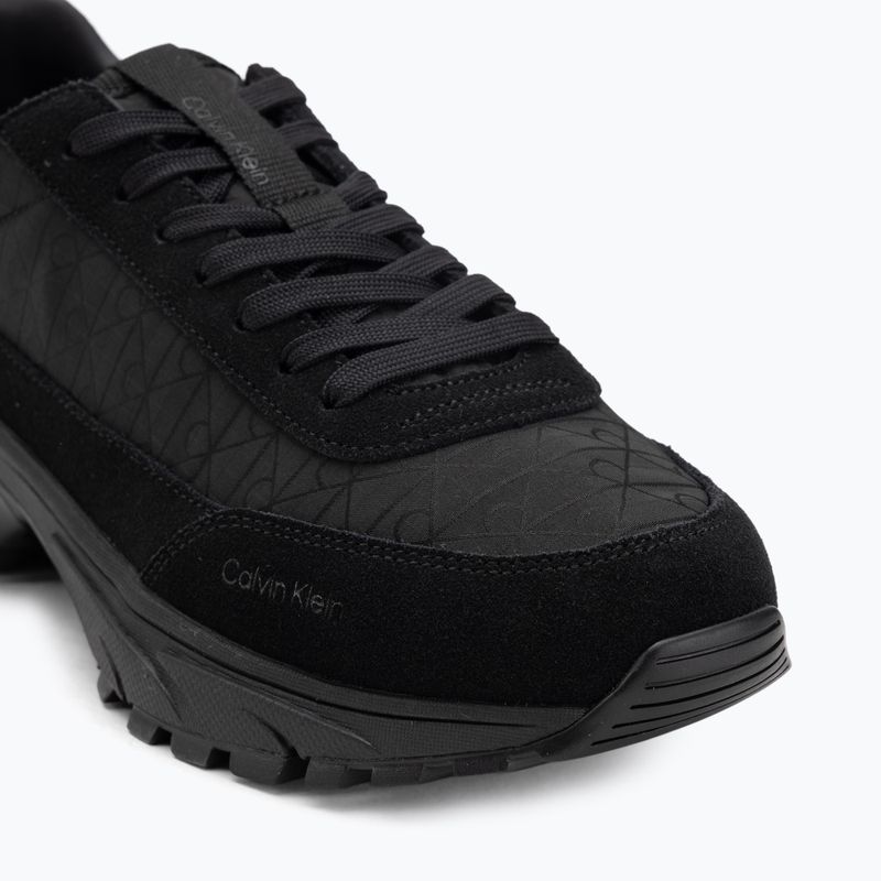 Buty męskie Calvin Klein YM0YM01378 Hike Runner Casual Ny-Su AOP triple black 7