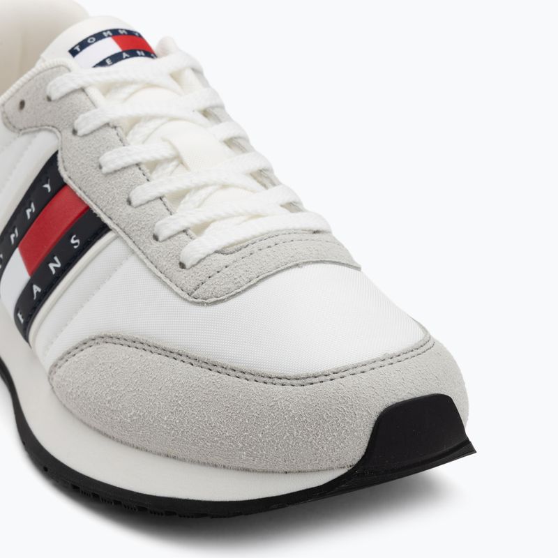 Buty męskie Tommy Jeans Classic Runner ecru 7