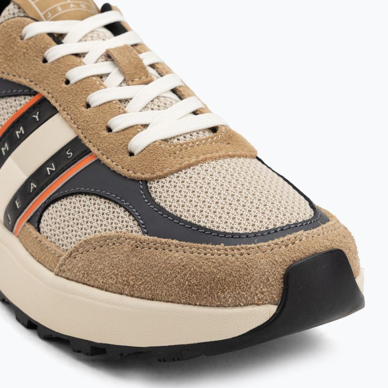 Buty męskie Tommy Jeans TJM Technical Runner Ess dark dune 7