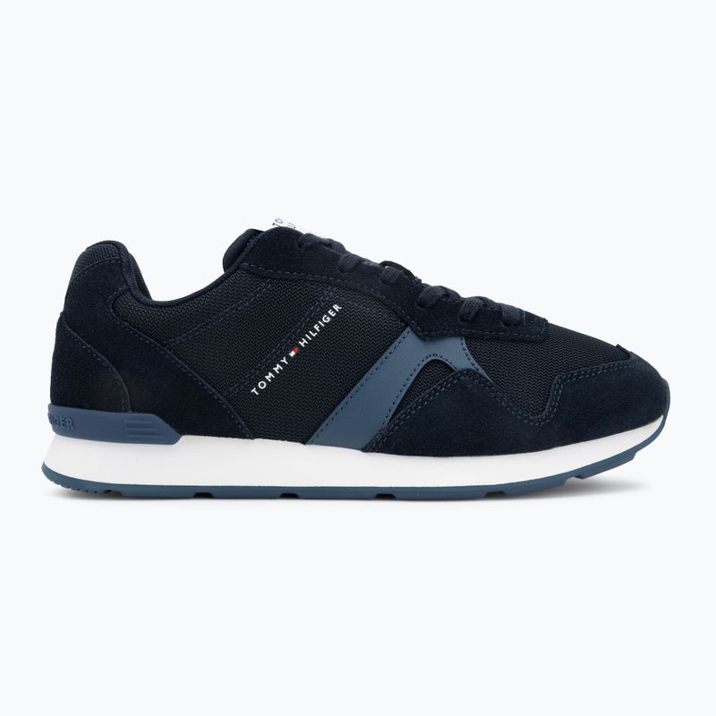 Buty męskie Tommy Hilfiger Runner Icon Mix desert sky 2