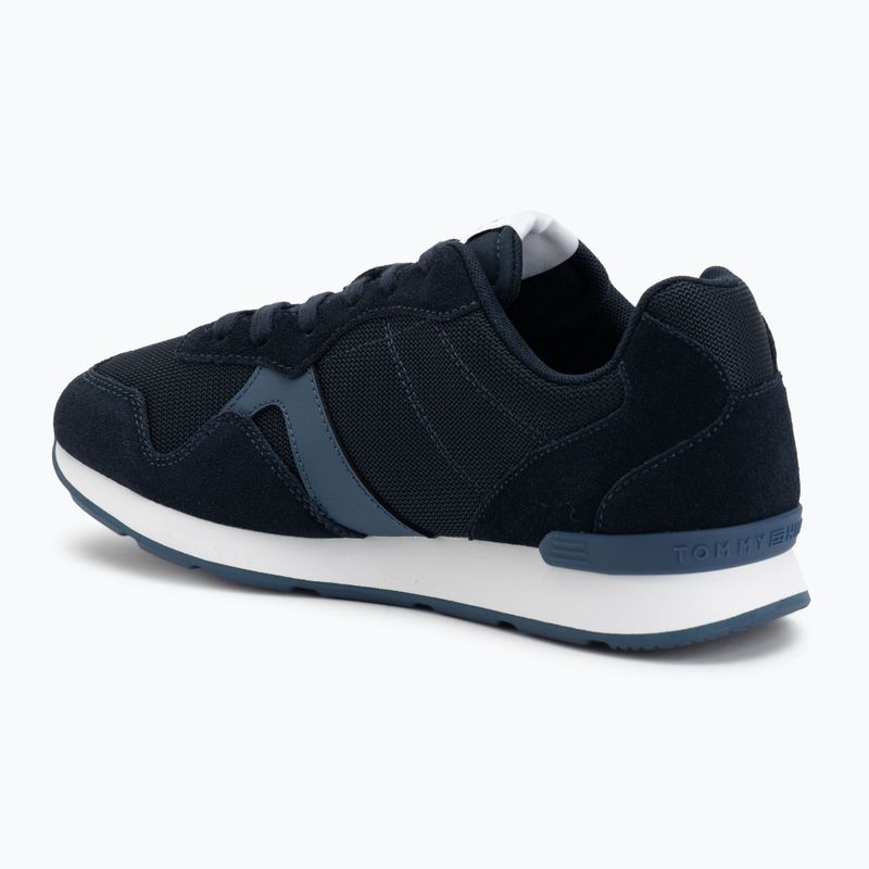 Buty męskie Tommy Hilfiger Runner Icon Mix desert sky 3