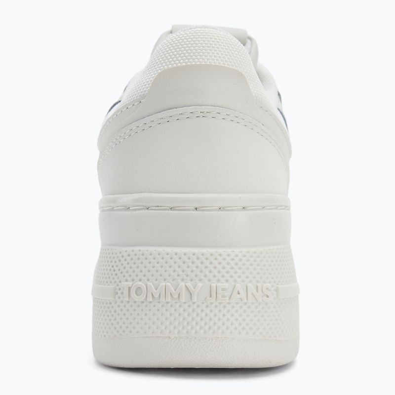 Buty damskie Tommy Jeans Retro Basket Flatform ecru 6