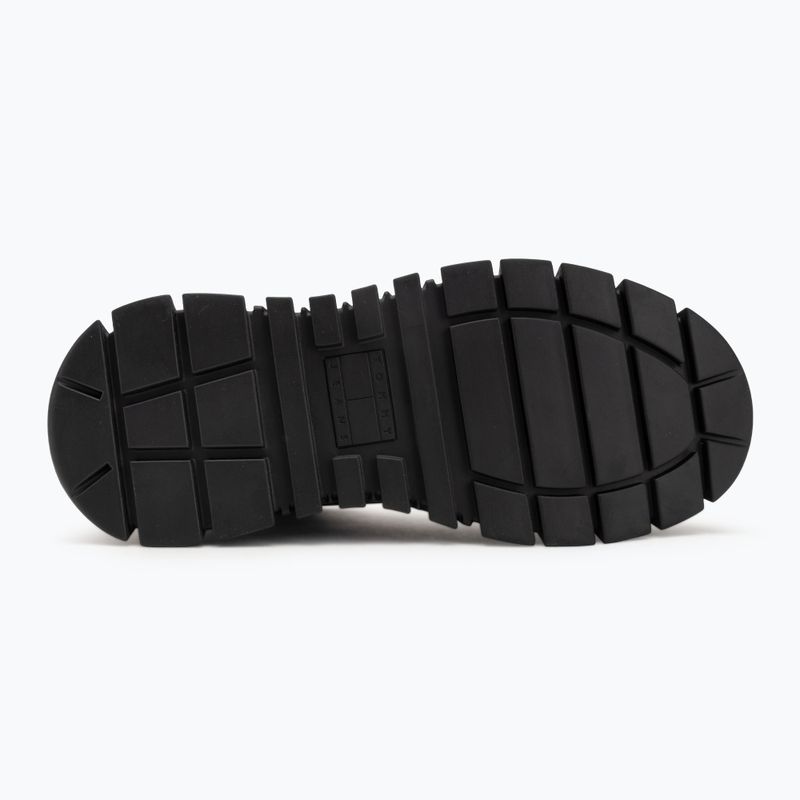 Buty damskie Tommy Jeans Vulc Flatform Leopard black 4