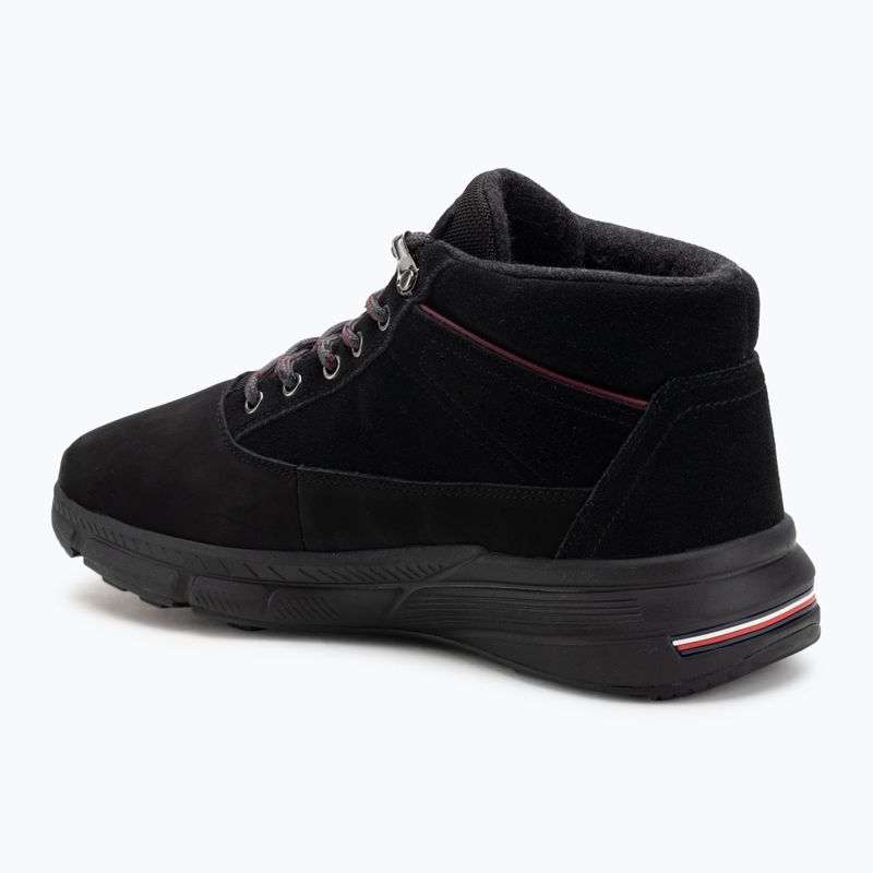 Trampki męskie Tommy Hilfiger W Nbk Sde Hybrid BDS black 3
