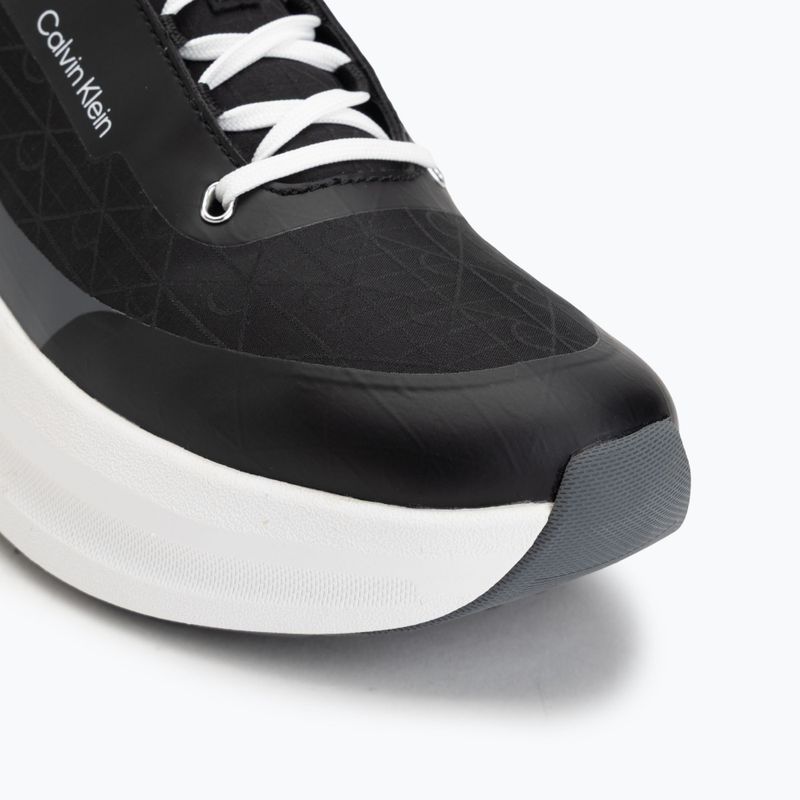 Buty damskie Calvin Klein YW0YW02077 Chunky Runner Laceup Mix Aop black/coal 7