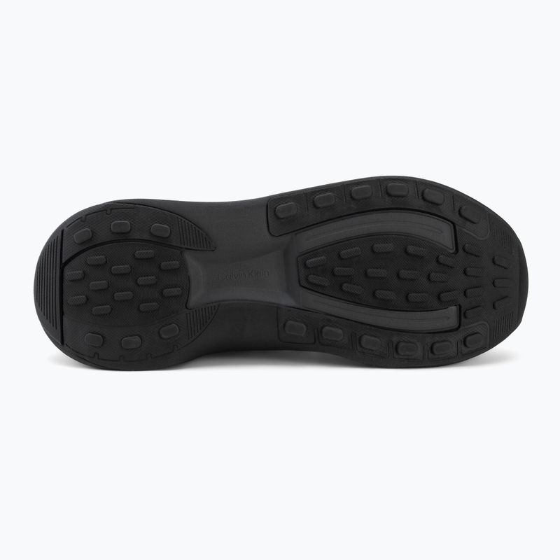 Buty męskie Calvin Klein HM0HM02160 Chunky Run Laceup Ck Stripe triple black 4