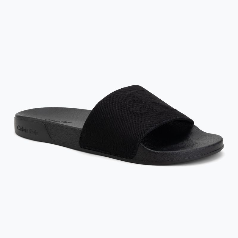 Klapki męskie Calvin Klein Ess Monogram triple black