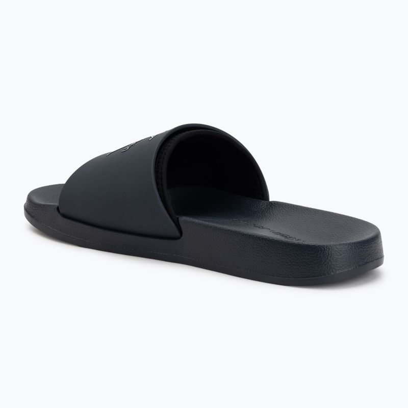 Klapki męskie Calvin Klein HM0HM02229 Ess Rubber Neoprene ck navy 3