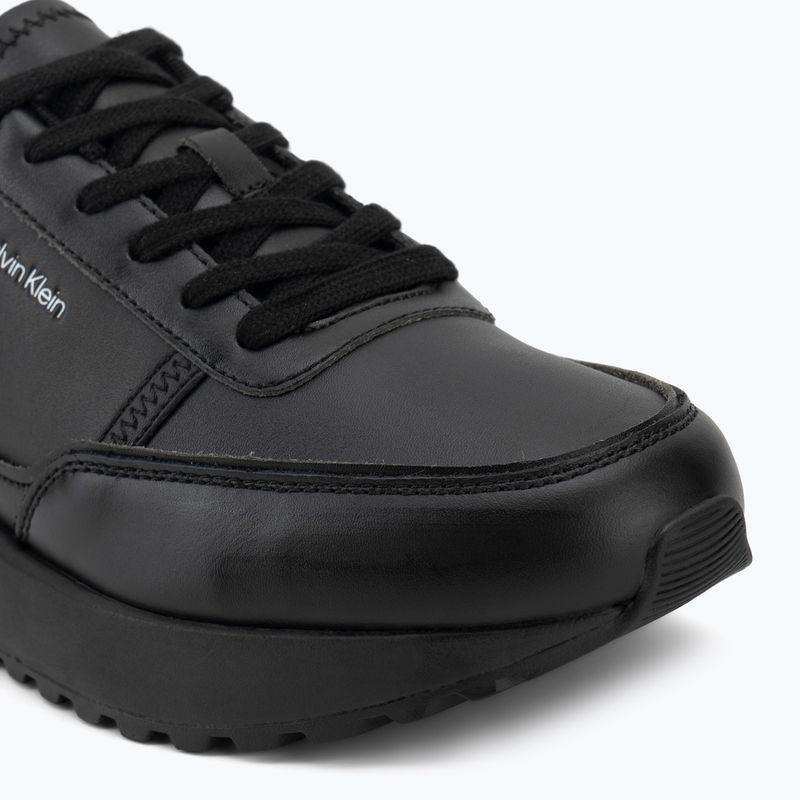 Buty męskie Calvin Klein HM0HM02146 City Runner Laceup Leather triple black 7