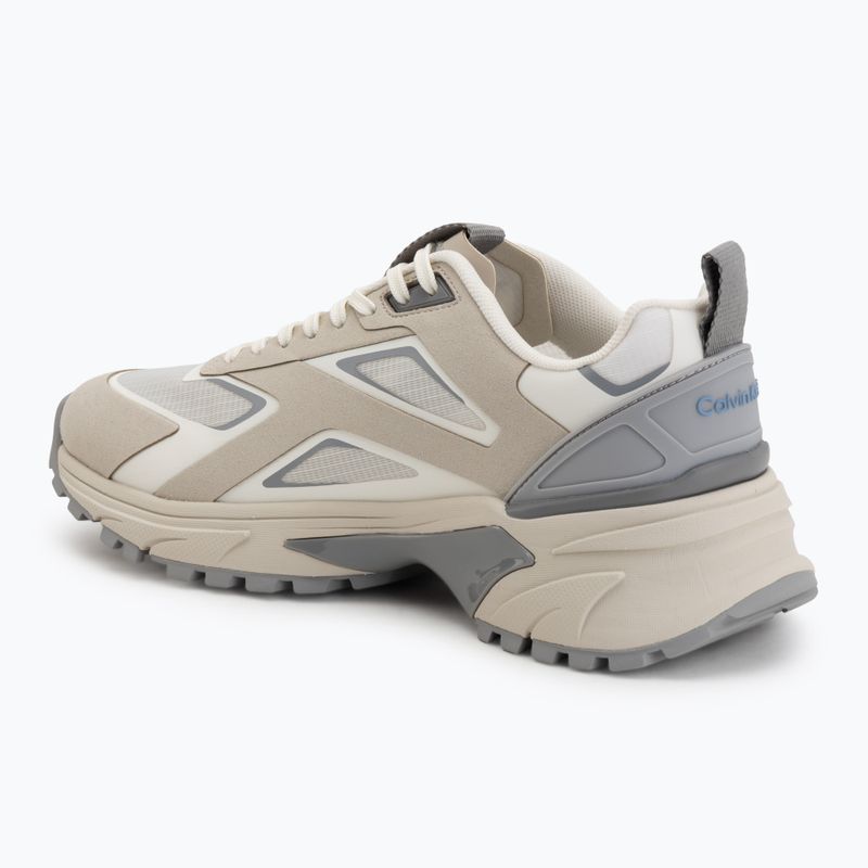 Buty damskie Calvin Klein HW0HW03019 Hike Run Ckstripe Ripst oatmeal/marshmallow/cloudburst 3