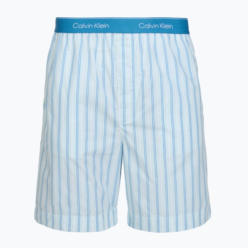 Piżama męska Calvin Klein LV00NM2903 classic white top/aurora stripe 6