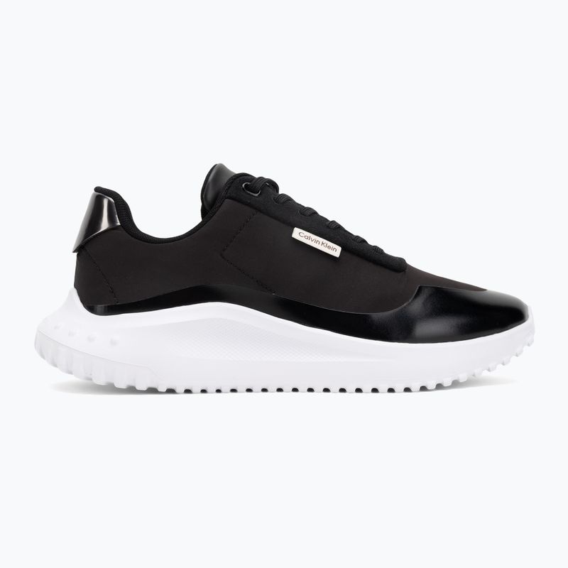 Buty damskie Calvin Klein YW0YW02016 Eva Runner Lace Up Mat Mix 0GN black/gun metal 2