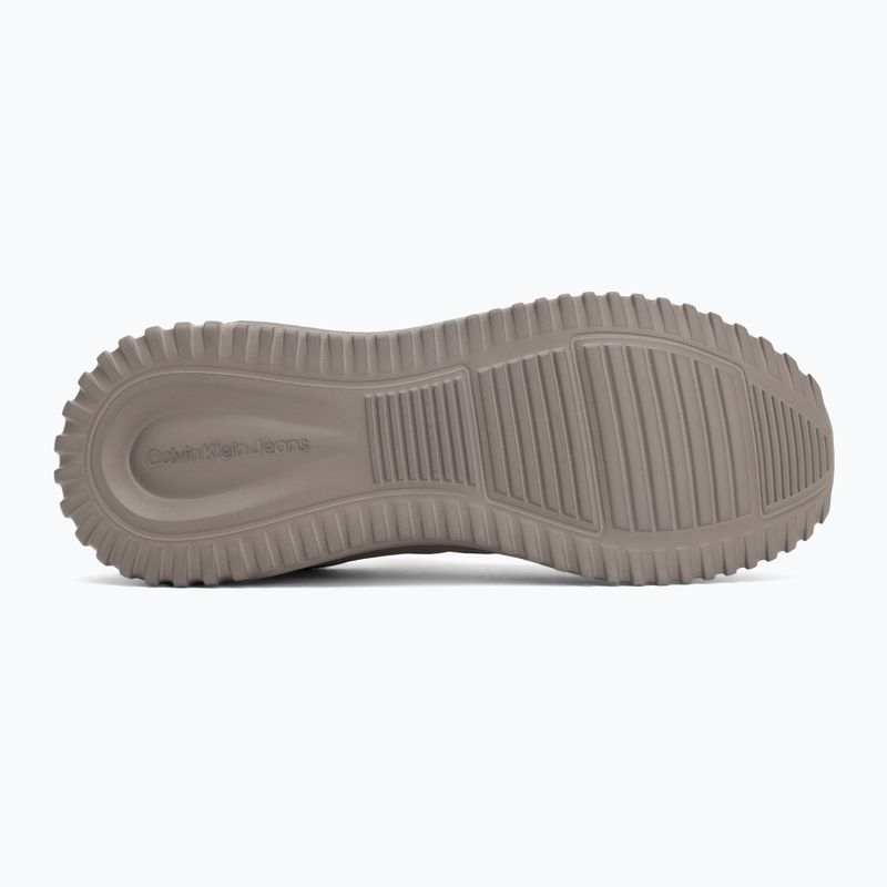 Buty męskie Calvin Klein YM0YM01443 Eva Runner Laceup Sock Mat Mix taupe smog/black 4