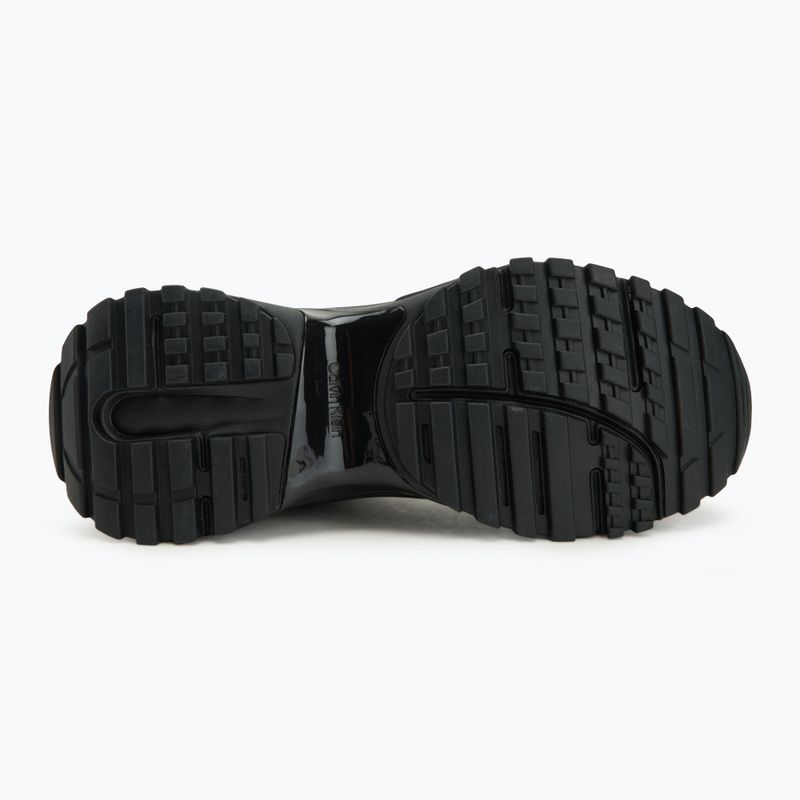 Buty męskie Calvin Klein YM0YM01418 Hike Runner Mid Laceup Tech Mix triple black 4