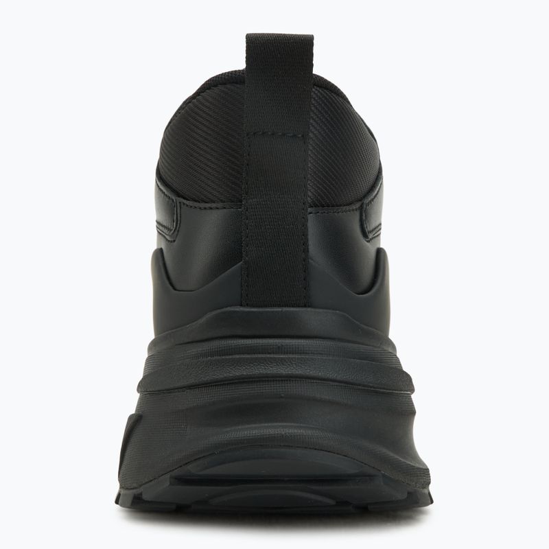 Buty męskie Calvin Klein YM0YM01418 Hike Runner Mid Laceup Tech Mix triple black 6