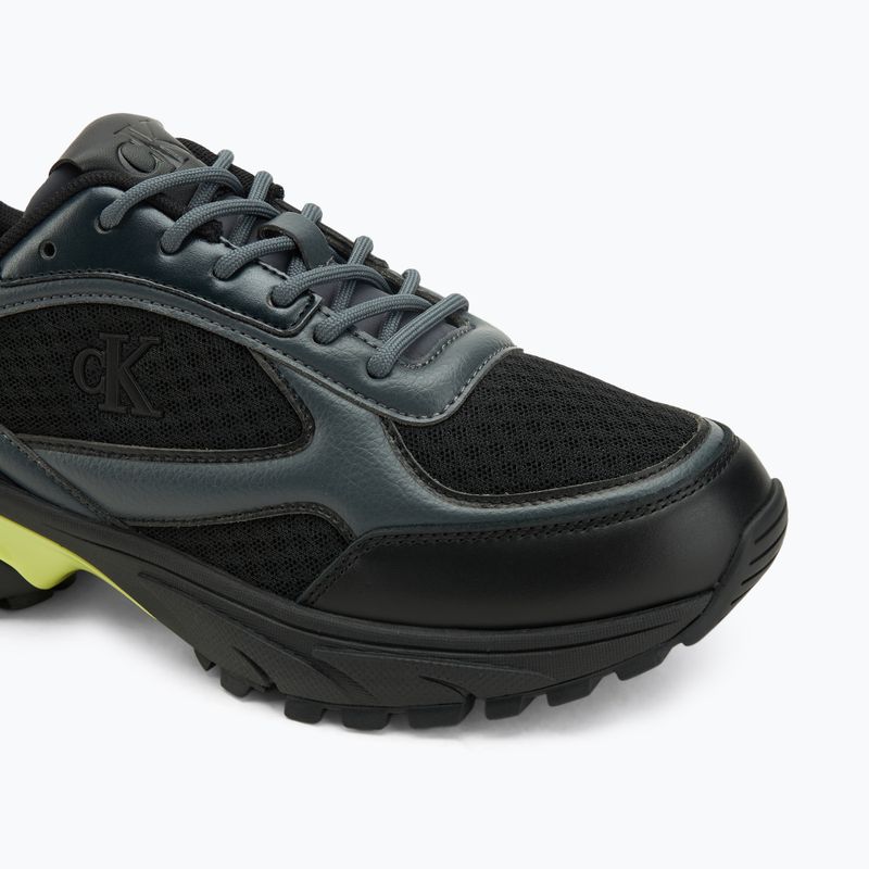 Buty męskie Calvin Klein YM0YM01451 Hike Runner Laceup Mesh Mix black/coal/buttercup 7