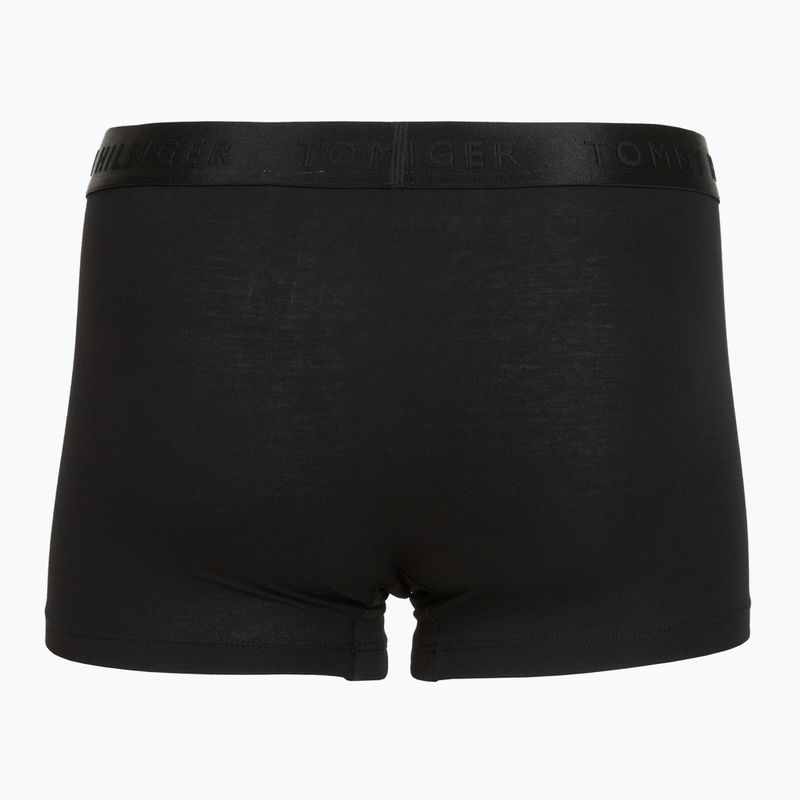 Bokserki męskie Tommy Hilfiger Modal Blend black/black/black 2