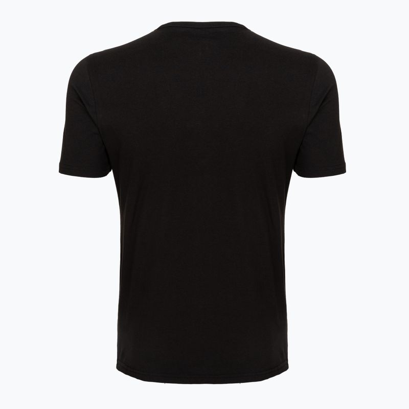 Koszulka męska Tommy Hilfiger Cotton V-Neck 3-pak black/black/black 3