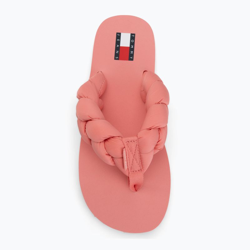 Japonki damskie Tommy Hilfiger Braided Thong enchanted pink 5