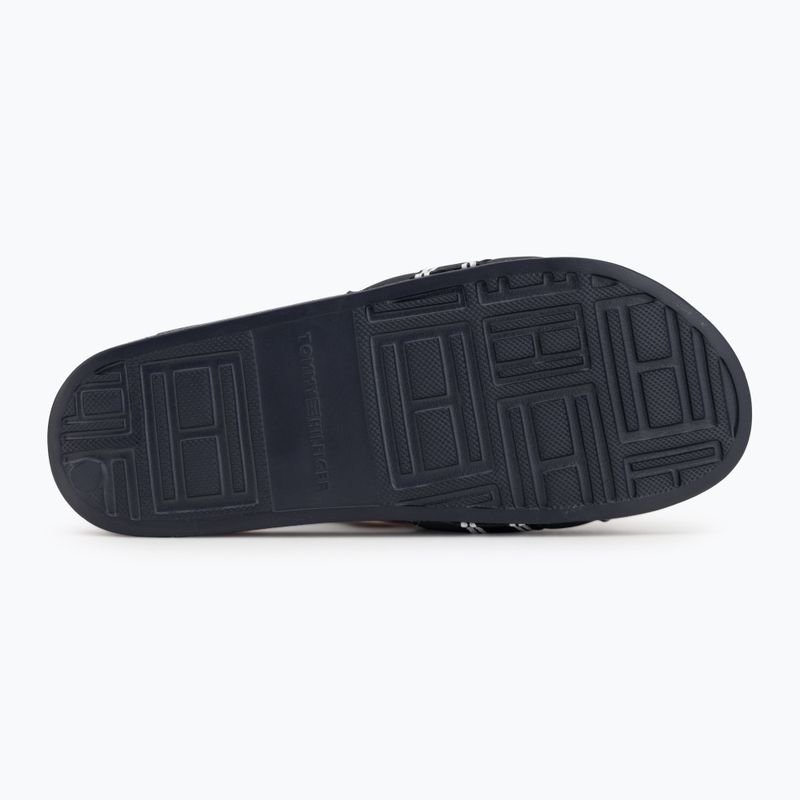 Klapki damskie Tommy Hilfiger Webbing Pool space blue 4