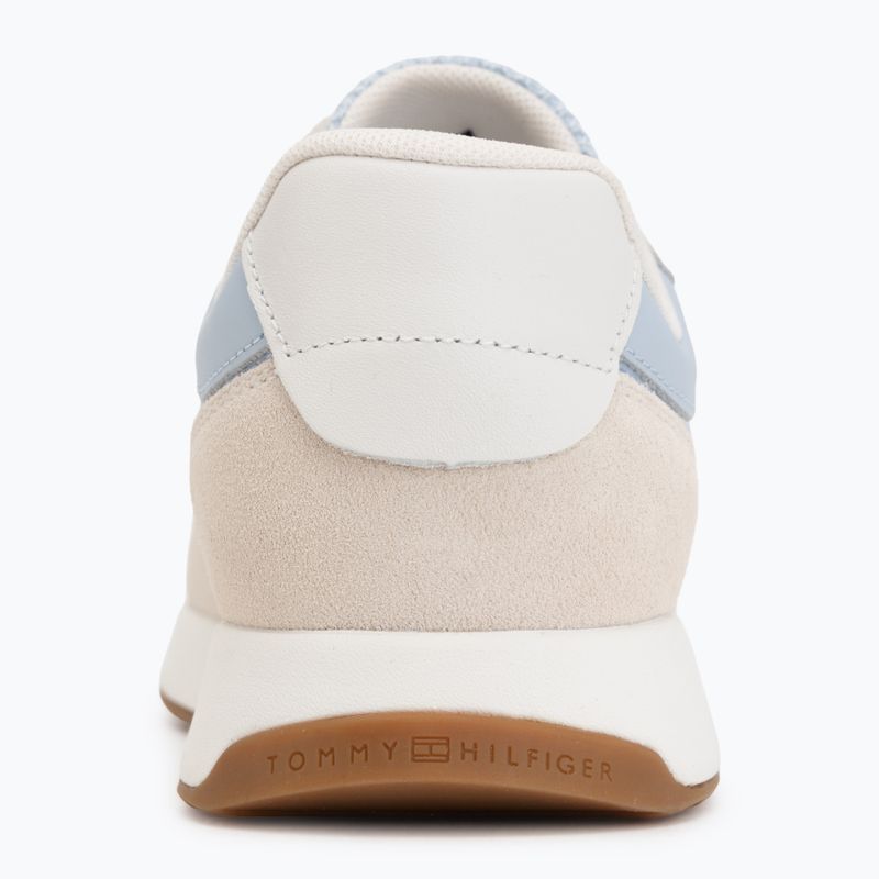 Buty damskie Tommy Hilfiger Chic Eva Runner Mesh breezy blue/soft cream 6